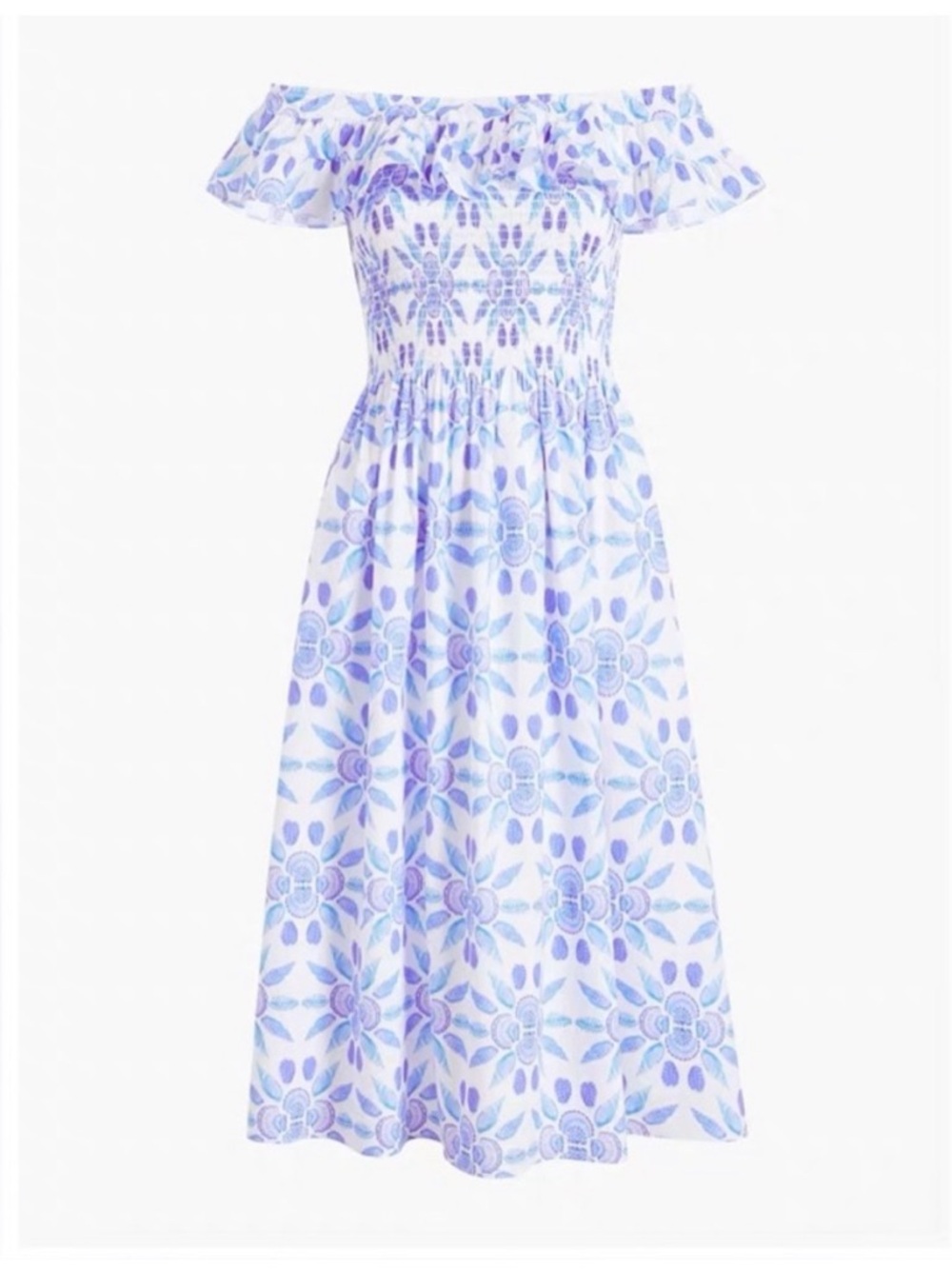 Hill House Akilah Nap Dress shell midi